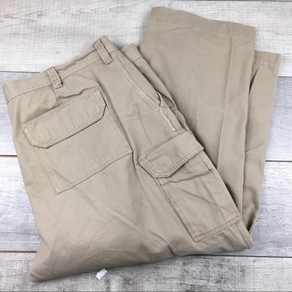 basic editions men's cargo pants